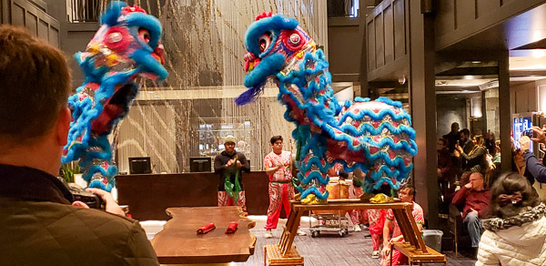 Portland Oregon Chinese dancer presentation